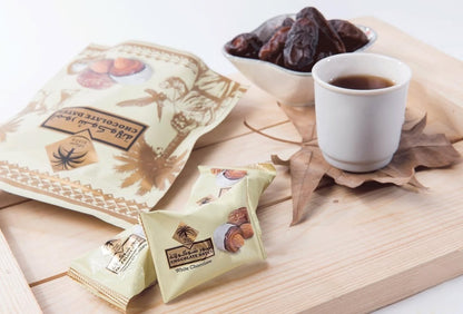 Hvid chokolade dadler