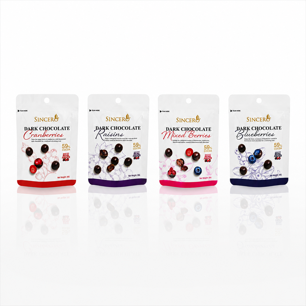 Sincero Dark Chocolate Bundle - Value pack