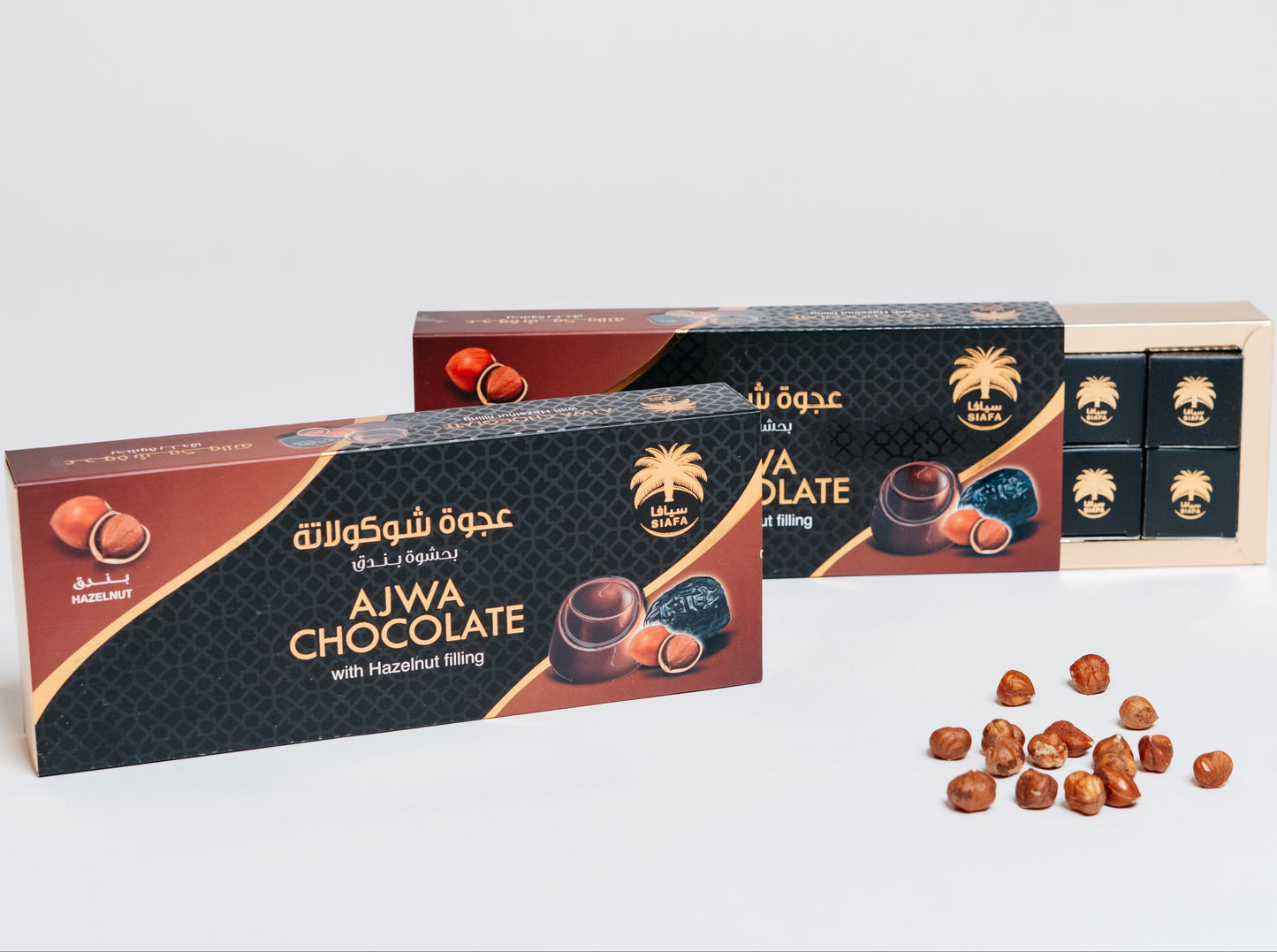 Ajwa Chokolade m. hasselnød