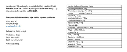 Hvid chokolade dadler