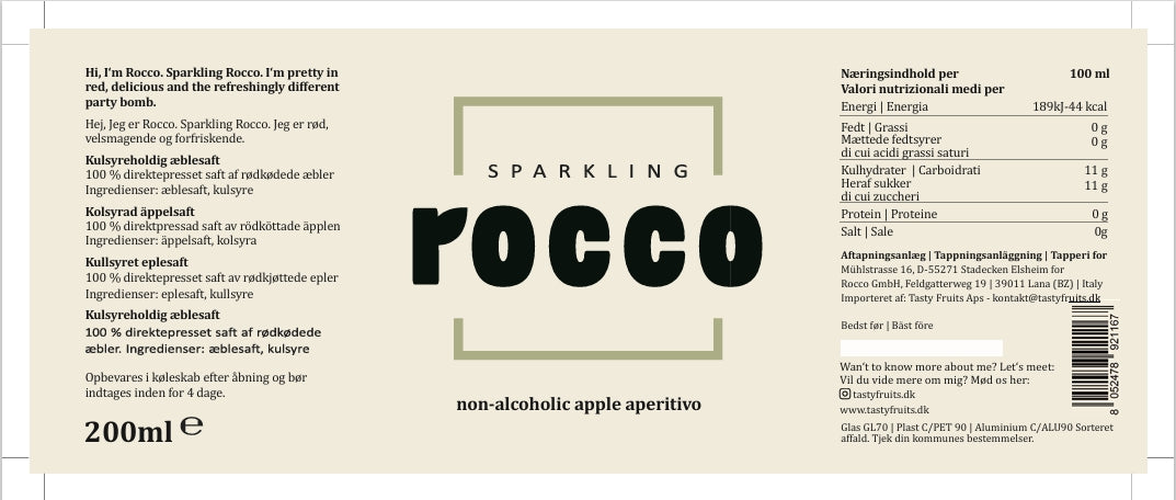 Rocco Sparkling 200ml