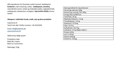 Chocolate coated Mamool